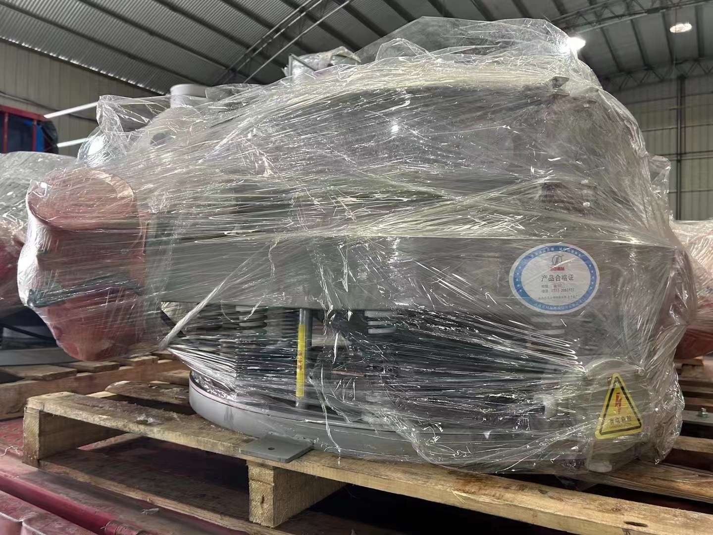 直排篩試機完成，準備發貨