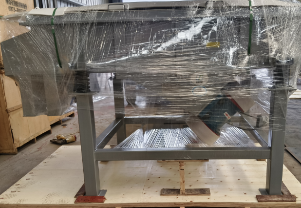 保加利亞直線篩裝箱，準備發出