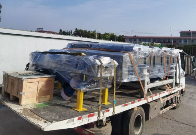 山東德州3臺直線篩已發貨